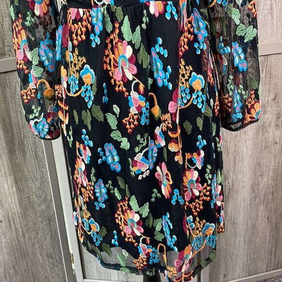 Philosophy boho floral embroidered midi dress women’s PM - Picture 9 of 15